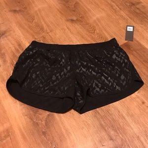 Black Running Shorts